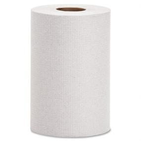img 1 attached to 🧻 Genuine Joe GJO22300 Hard Wound Roll Towel - 350' x 7-8/9" - White (Case of 12): High-Quality, Long-lasting, Bulk Paper Towels