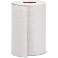🧻 genuine joe gjo22300 hard wound roll towel - 350' x 7-8/9" - white (case of 12): high-quality, long-lasting, bulk paper towels logo