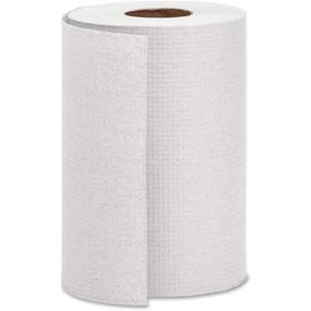 img 3 attached to 🧻 Genuine Joe GJO22300 Hard Wound Roll Towel - 350' x 7-8/9" - White (Case of 12): High-Quality, Long-lasting, Bulk Paper Towels