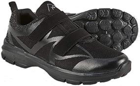 img 1 attached to 👟 Comfortable & Convenient Benefit Wear Sneaker Shoe: Easy Hook & Loop Closure