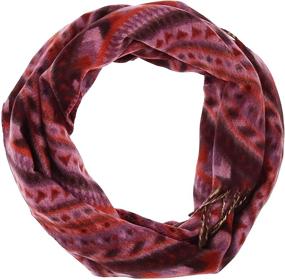 img 2 attached to Аксессуары First ZigZag Scarf Fashionable