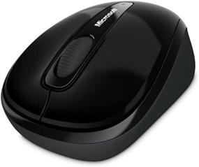 img 1 attached to Улучшите свою подвижность с беспроводной мобильной мышью Microsoft 3500 - черная