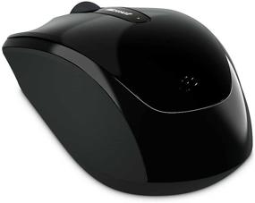 img 3 attached to Улучшите свою подвижность с беспроводной мобильной мышью Microsoft 3500 - черная