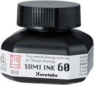 🖋️ zig sumi pen ink 60ml, black: smooth and precise writing experience for artists and calligraphers logo