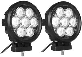 img 4 attached to Светильники Lightronic Lumens Bright Driving из 2 штук, аксессуары для освещения