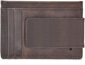 img 4 attached to HEPIDEM Blocking Minimalist Leather Wallets: Stylish Protection for Your Essentials