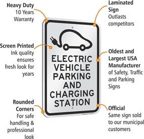 img 1 attached to Electric Vehicle Charging SmartSign Aluminum