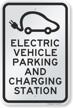 electric vehicle charging smartsign aluminum logo