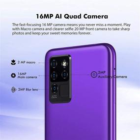 img 2 attached to 📱 OUKITEL C21 Unlocked Smartphone - Android 10 Dual Sim 64GB/4GB - 20MP Selfie Camera - Helio P60 - 6.4'' FHD+ Display - 4000mAh Battery - Face ID & Fingerprint - GSM 4G - GPS - Bluetooth - WiFi