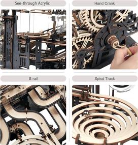 img 2 attached to 🎢 ROKR Marble Run Wooden Puzzles: Engaging Hands-On Fun!