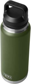 img 2 attached to YETI Rambler 36 oz Bottle: Vacuum Insulated Stainless Steel with Chug Cap - Highlands Olive: Review & Best Price