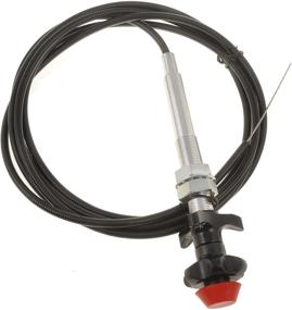 img 2 attached to 🔧 Dorman 55204 Контрольные кабели: длина 10 футов, черная ручка, высокая производительность