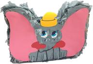 🐘 dumbo-themed pinata, party supplies, baby shower decorations, nursery decor, decor for dumbo theme logo