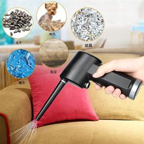 img 1 attached to 💨 Rechargeable Electric Air Duster for Keyboard Cleaning - 6000mAh Battery, Cordless & Powerful – Energy-Efficient Alternative to Compressed Gas Cans – Ideal Air Blower for Electronics & Computers