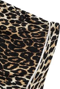 img 1 attached to Milumia Womens Leopard Sleepwear Piecess