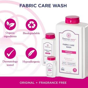img 3 attached to 👕 Forever New Granular Detergent Powder - Gentle Laundry Care Wash - Original Scented, 32 Oz: Ideal for Delicate Fabrics