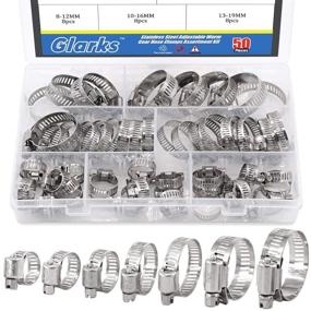 img 4 attached to 🔧 Versatile and Durable: Glarks 8 38mm Stainless Steel Adjustable Assortment