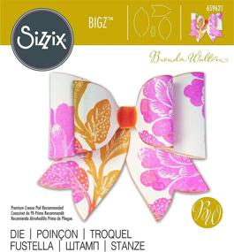 img 1 attached to 🎀 Sizzix Многоцветный Французский бант Bigz Die от Бренды Уолтон - Размер 5.5 дюйма на 6 дюймов - Найдите идеальный аксессуар!