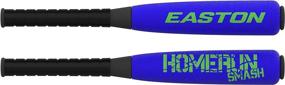 img 1 attached to 🏏 Powerful EASTON Homerun Smash Foam Bat and Ball Combo - Perfect for Youth, Kids, and Children - 24-Inch Foam Covered Plastic Bat with Monster Barrel and 10-Inch White Foam Ball