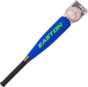 img 2 attached to 🏏 Powerful EASTON Homerun Smash Foam Bat and Ball Combo - Perfect for Youth, Kids, and Children - 24-Inch Foam Covered Plastic Bat with Monster Barrel and 10-Inch White Foam Ball