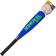 🏏 powerful easton homerun smash foam bat and ball combo - perfect for youth, kids, and children - 24-inch foam covered plastic bat with monster barrel and 10-inch white foam ball logo