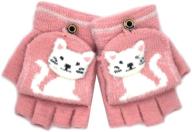 winter gloves mittens stretchy thermal girls' accessories and cold weather logo