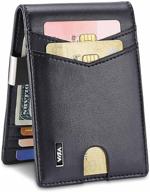 wxm minimalist blocking protection wallets men's accessories logo