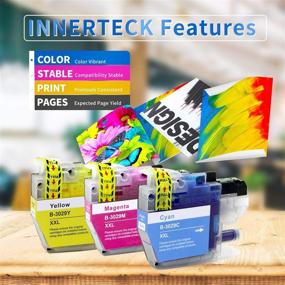 img 3 attached to 🖨️ Brother LC30293PK Ink Cartridges - Color Pack (LC3029C, LC3029M, LC3029Y) for Brother MFC-J5830DW, MFC-J6535DW, MFC-J6935DW, MFC-J5830DW XL, MFC-J6535DW XL Printer