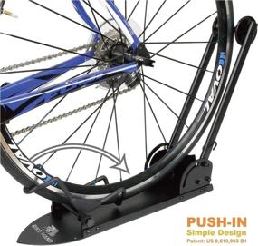 img 1 attached to 🚲 Bikehand Bicycle Floor Mounted Parking Rack Storage Stand