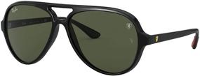 img 3 attached to Ray Ban RB4125M Поляризованные солнцезащитные очки-авиаторы