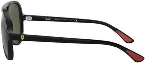 img 1 attached to Ray Ban RB4125M Поляризованные солнцезащитные очки-авиаторы