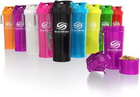 img 1 attached to Smartshake SLIM Bottle Shaker Purple