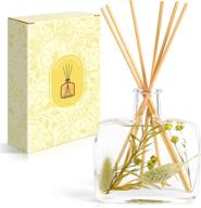 🌊 wood sage & sea salt reed diffuser set: fragrant bathroom decor & christmas gift логотип