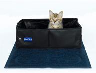 🐾 convenient and portable petlike travel cat litter box - ideal for small to medium cats logo