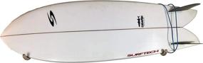 img 2 attached to Premium Wooden Surfboard Display Rack: Stylish and Durable Wall Mount for Indoors and Outdoors