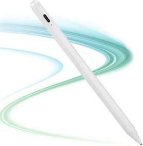 img 4 attached to 🖊️ White Electronic Stylus Pen for Kindle Fire HD - Excellent for Writing and Drawing