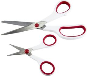 img 2 attached to 🔪 Высококачественные ножницы SINGER 3404 - 1 шт, красные и белые - Покупайте сейчас для безупречного резания!