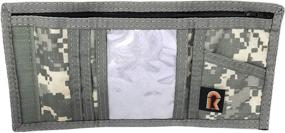 img 1 attached to Trifold Wallet Inside Window Closure Travel Accessories