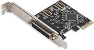 🖨️ syba pci-express pcie card 1x parallel port: high-speed db-25 ieee 1284 printer port with mcs9900 chipset - sd-pex10005 логотип