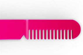 img 2 attached to 🛍️ BOGO SALE Limited Time Offer - Amaok Eyebrow Tweezer with Comb - Slant Tip, Bright Pink - Details Below