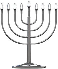 img 2 attached to Zion Judaica Electric Display Menorah