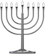 zion judaica electric display menorah logo