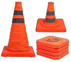 img 4 attached to 🚧 Sunnyglade Reflective Collapsible Traffic Purpose: Stay Visible and Safe on the Road