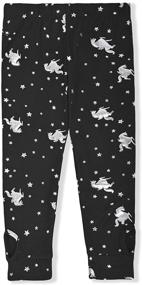 img 2 attached to 💫 Shine and Sparkle: Young Hearts Glitter Legging Scrunchie—Fashionable Girls' Clothing for Leggings