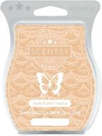 🍎 immerse in the delightful aroma of scentsy apple butter frosting bar wickless candle tart warmer wax, 8 squares logo