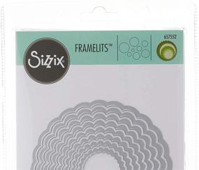 img 2 attached to ✂️ Framelits Circles and Scallop Die Set by Sizzix - Pack of 8