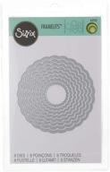 ✂️ framelits circles and scallop die set by sizzix - pack of 8 logo