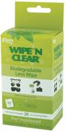 flents biodegradable lens wipes count logo