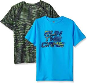 img 1 attached to Hanes Sport Graphic Performance Black Boys' Clothing