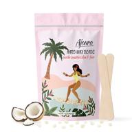 🔴 1lb ajoura hard wax beads: coarse brazilian hair removal kit for women & men - bikini, face, eyebrow, back, chest, legs, armpit, at-home waxing refill beads logo